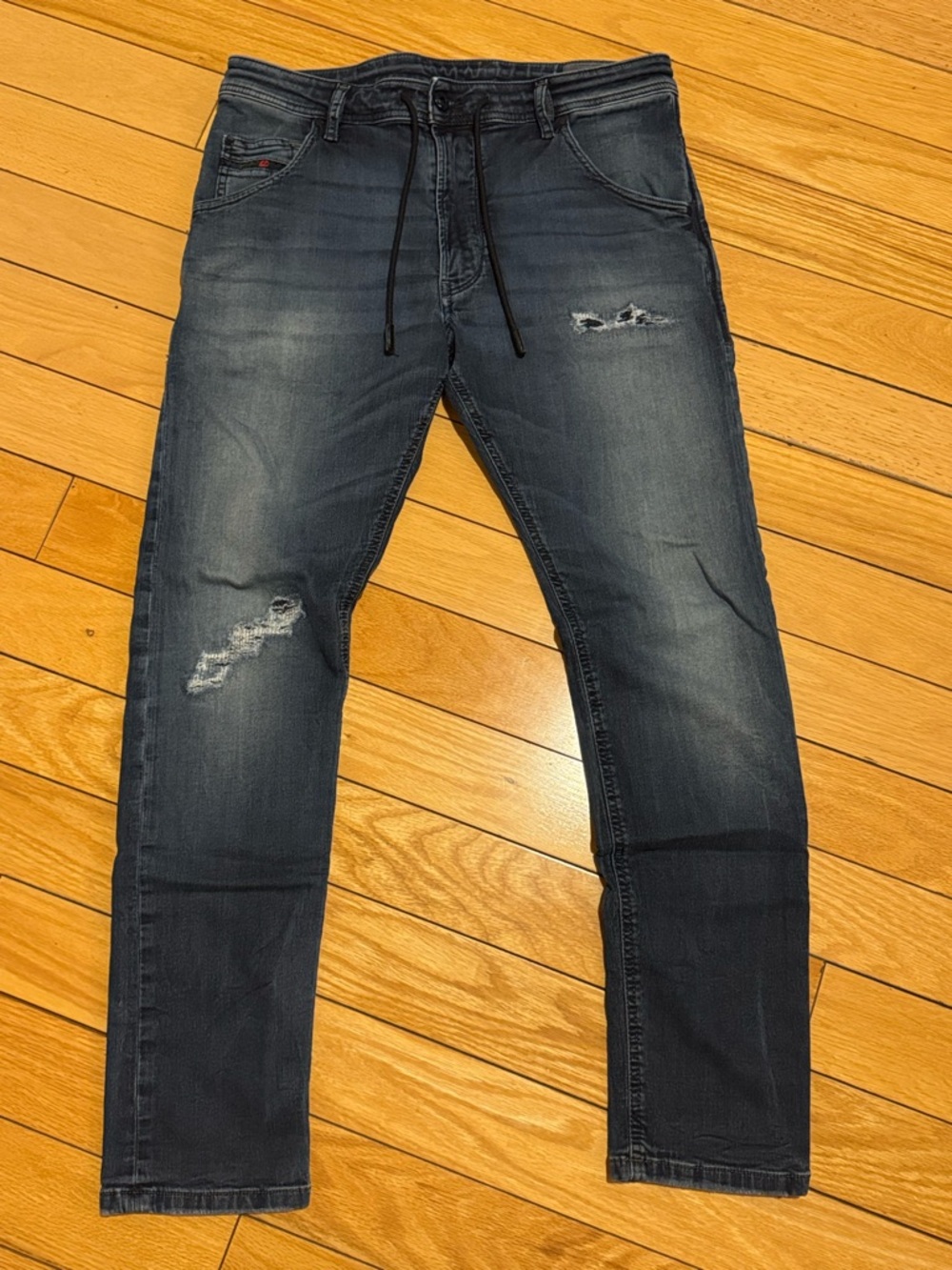Diesel  Krooley Jogg Jeans in Dark Blue.
